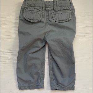 Gap toddler gray khaki chinos size 18-24 months